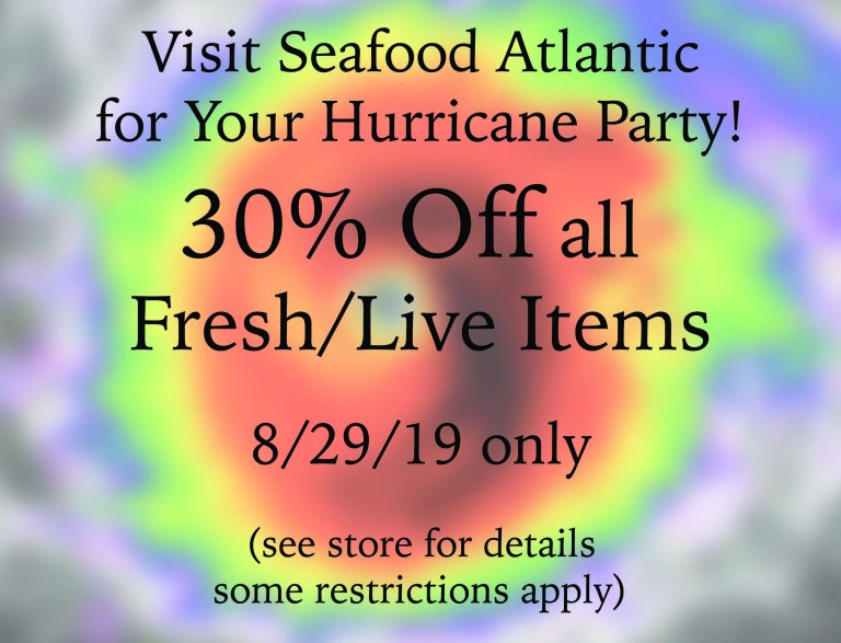 hurricane sale 30% 2019